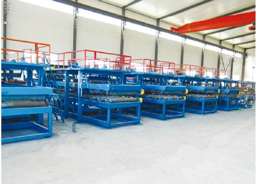Sandwich panel equipment pictured in the Taibang brochure.